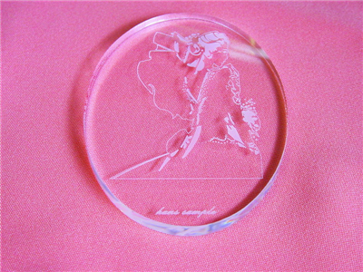 Crystal engraving