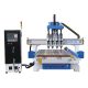 CNC router is machined by rotary device